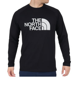 ザ・ノース・フェイス（THE NORTH FACE）ロングスリーブGTDロゴクルーシャツ NT12377 K