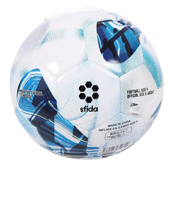 スフィーダ（SFIDA）ジュニア サッカーボール 4号球 検定球 VAIS GIOCARE JR SB-23VG03 WHT/BLU