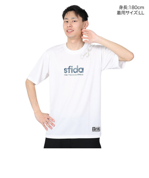 スフィーダ（SFIDA）サッカー フットサルウェア Challenger プラクティス半袖Tシャツ SA-23115 WHT Super  Sports XEBIO &mall店（スーパースポーツゼビオ）の通販 &mall