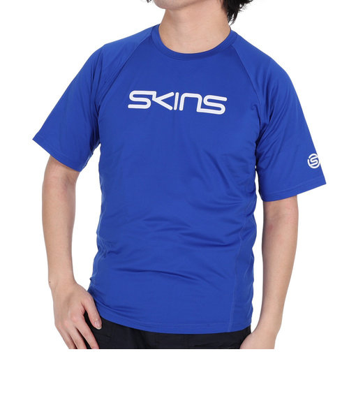 スキンズ（SKINS）メッシュ切り替え 半袖Tシャツ 184-28341-096