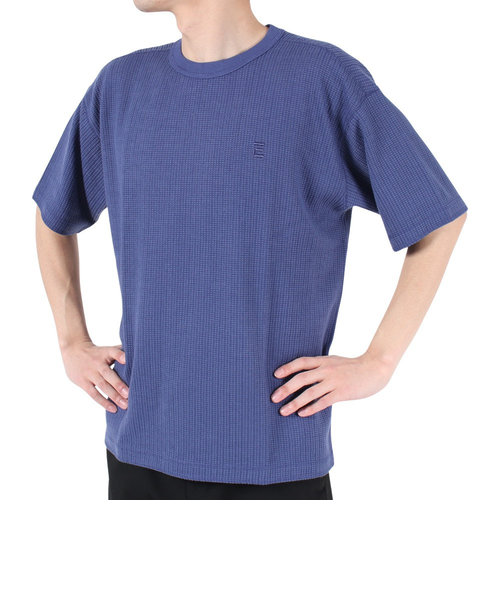 エルケクス（ELKEX）半袖Tシャツ メンズ WAFFLE CREW  EKM3S10013 PUL