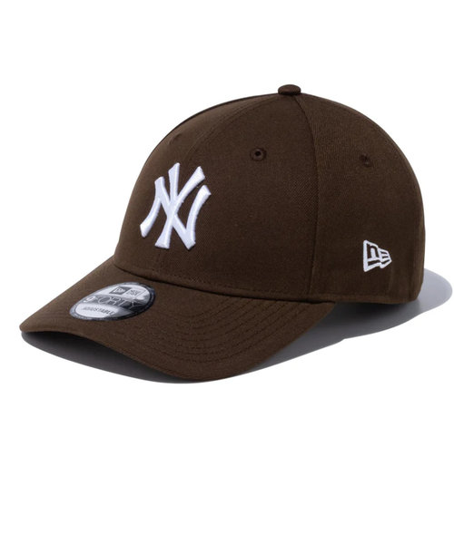ニューエラ（NEW ERA）9FORTY ニューヨーク・ヤンキース ブラウン×ホワイト キャップ 13552083 MLB 大きいサイズ