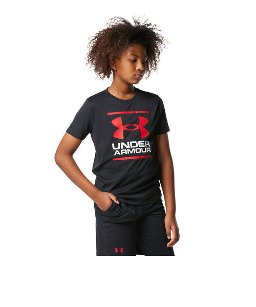 アンダーアーマー（UNDER ARMOUR）半袖Tシャツ ジュニア 上下セット TECH 1378275 001 | Super Sports  XEBIO u0026mall店（スーパースポーツゼビオ）の通販 - u0026mall