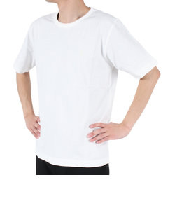 エルケクス（ELKEX）ベーシック クルーネック半袖Tシャツ EKM3S10005 WHT