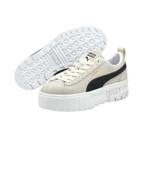 プーマ（PUMA）スニーカー メイズ MAYZE ホワイト 38078402 スポーツシューズ タウン 厚底 シンプル 普段履き