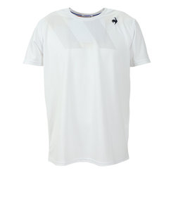 ルコックスポルティフ（lecoqsportif）テニスウェア ソレイユ ゲームシャツ QTMVJA90 WH 速乾