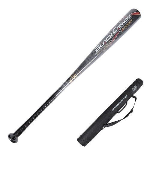 ゼット（ZETT）軟式用バット 野球 一般 ブラックキャノンAパワー 84cm