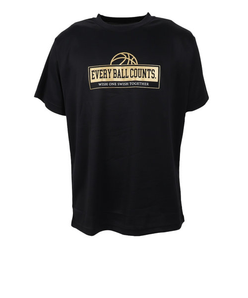 エックスティーエス（XTS）バスケットボールウェア ドライプラス メッセージTシャツ 751TS3ES0010 BLK