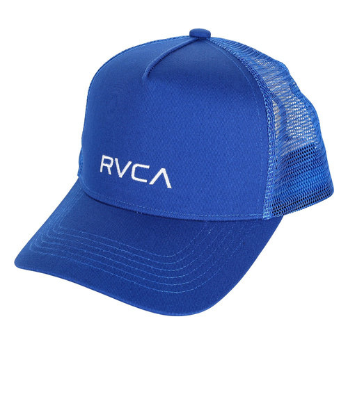 ルーカ（RVCA）キャップ メンズ SMALL RVCA TRUCKER  BD041933 BLU