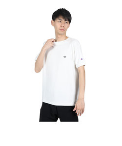 チャンピオン-ヘリテイジ（CHAMPION-HERITAGE）半袖Tシャツ メンズ 白 ワンポイント C3-X359 010