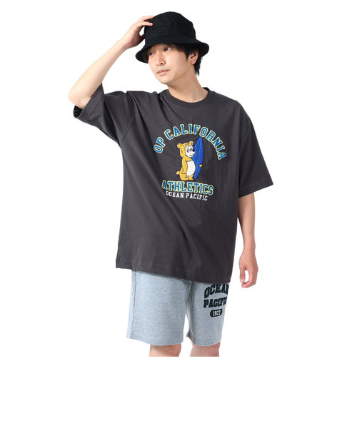 オーシャンパシフィック（Ocean Pacific）半袖Tシャツ メンズ ベア 刺繍 513502CGY