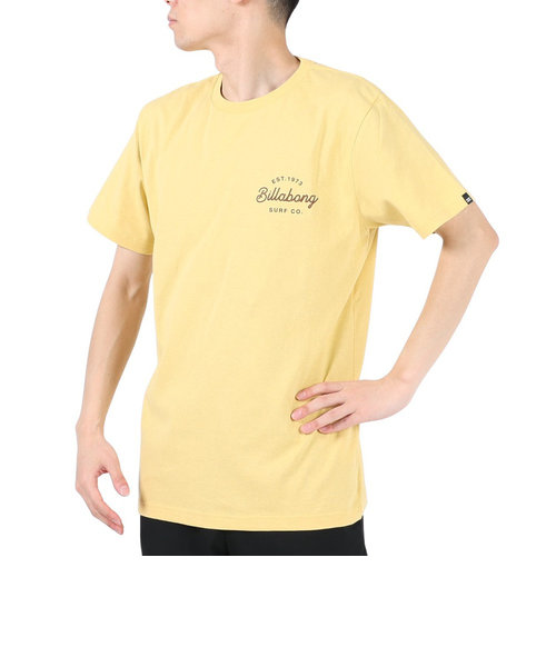 ビラボン（BILLABONG）半袖Tシャツ メンズ OVAL SCRIPT BD011205 SUN