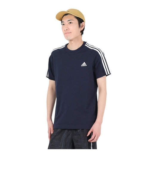 アディダス（adidas）半袖Tシャツ メンズ エッセンシャルズ シングルジャージー  ECQ97-IC9335