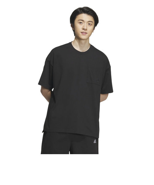 アディダス（adidas）半袖Tシャツ メンズ オーバーサイズ シルエット