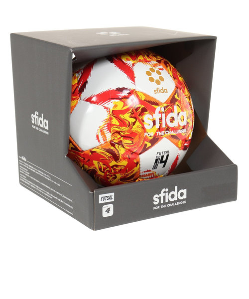 スフィーダ（SFIDA）フットサルボール 検定球 INFINITO RIMBA 4号球 SB 