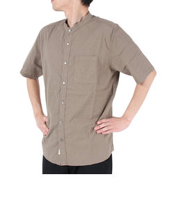 エルケクス（ELKEX）半袖Tシャツ メンズ CTN LNN STAND  EKM3S10004 KHK