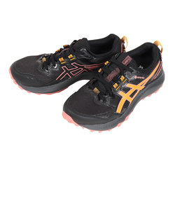 アシックス（ASICS）ランニングシューズ ゲル ソノマ 7 GTX ブラック ピンク 1012B414.003 スニーカー トレイルラン クッション 防水