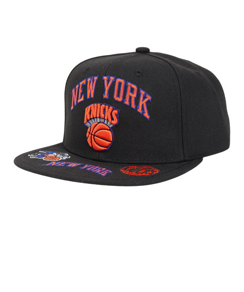 キャップ FRONT LOADED スナップバック New York Knicks HHSS2997-NYKYYPPPBLCK