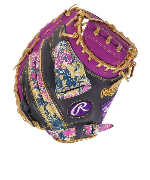 ローリングス（Rawlings）軟式用グラブ 捕手用 キャッチャーミット 野球グローブ 一般 BLIZZARD & Wizard 01 GR3HO2AF-PP…