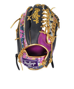 ローリングス（Rawlings）軟式用グラブ 外野手用 野球グローブ 一般 BLIZZARD & Wizard 01 GR3HOB88MG-PPL