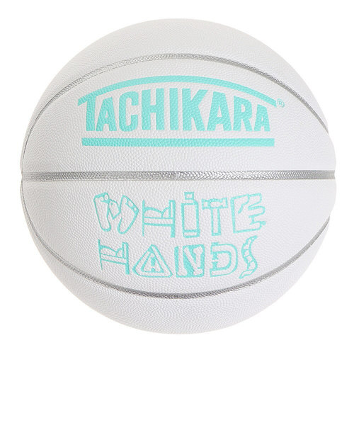 バスケットボール 7号球 WHITE HANDS DIAMOND ホワイト×ブルー SB7-252