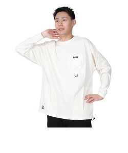 リーフ（REEF）長袖Tシャツ メンズ ポケット ロングスリーブ RFTEM2310-O.WHT