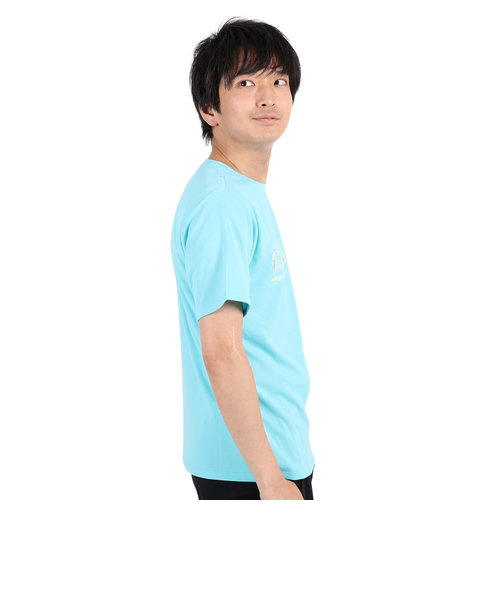 半袖Tシャツ メンズ ドライプラスmesh プリント CT3S0012-TR863-GRES