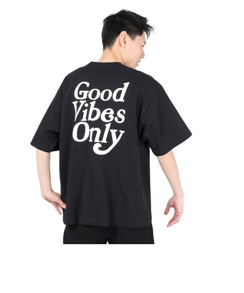 リーフ（REEF）半袖Tシャツ メンズ GOOD VIBES ONLY RFTEM2304-BLK