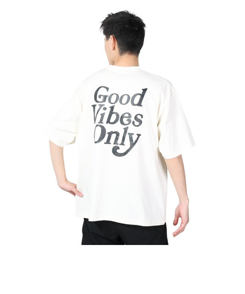 リーフ（REEF）半袖Tシャツ メンズ GOOD VIBES ONLY RFTEM2304-O.WHT