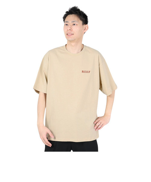 リーフ（REEF）半袖Tシャツ メンズ PINEAPPLE RFTEM2305-BEG