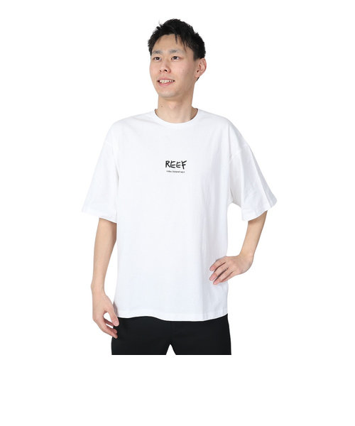 リーフ（REEF）半袖Tシャツ メンズ VIBE PHOTO RFTEM2308-WHT