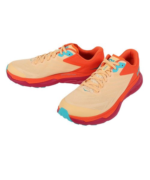 ホカ（HOKA）ランニングシューズ ジナール レギュラー オレンジ 1119399-IFLM スニーカー トレイルラン オフロード 軽量 