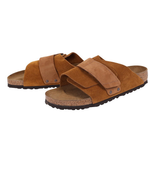 ビルケンシュトック（BIRKENSTOCK）スポーツサンダル キョウト ブラウン 1022355 ミンク カジュアル ストラップサンダル  面ファスナー