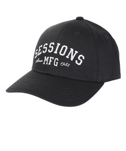 セッションズ（SESSIONS）ARCH ロゴ キャップ 22100237 BLK 帽子