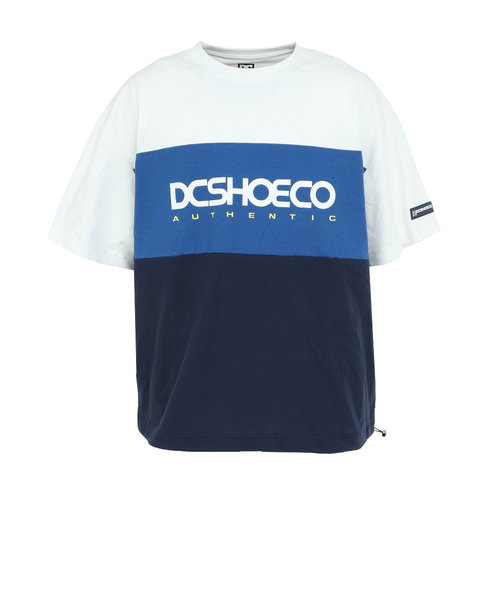 ディーシーシューズ（DC SHOES）23 THREE BLOCK 半袖Tシャツ 23SPDST231041WHT