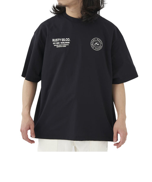 ラスティ（RUSTY）半袖Tシャツ メンズ PEARTEX 913500BLK Super Sports XEBIO mall店（スーパースポーツゼビオ）の通販  mall