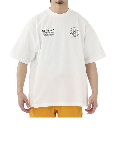 ラスティ（RUSTY）半袖Tシャツ メンズ PEARTEX 913500WHT