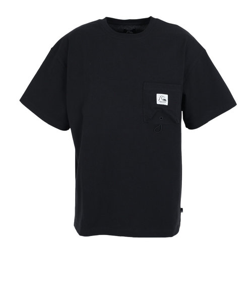 クイックシルバー（Quiksilver）オリジナル ポケット 半袖Tシャツ 23SUQST232014BLK