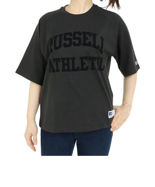 ラッセル（RUSSELL）半袖Tシャツ レディース 88/12 ラグラン RBL23S1004 CGRY