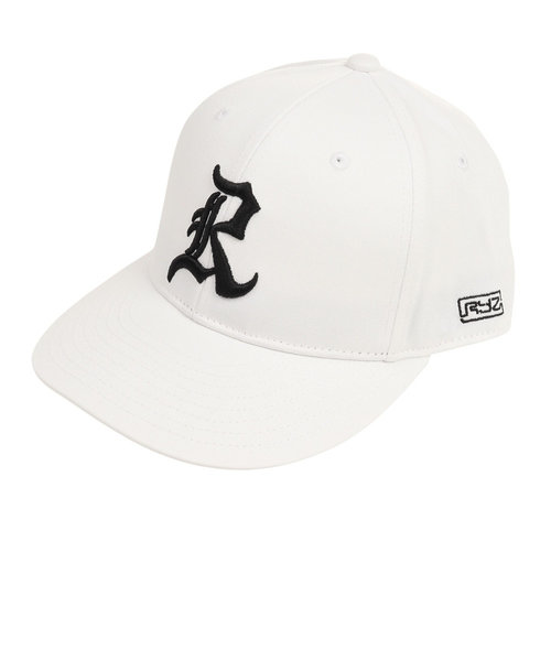 ライズ（RYZ）R-ロゴ PRE-CURVE キャップ RZ20ST23SS0036 WHT 帽子