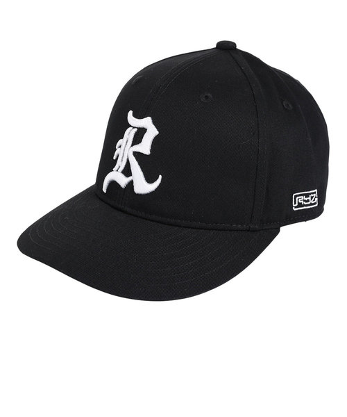 ライズ（RYZ）R ロゴ PRE-CURVE キャップ RZ20ST23SS0036 BLK 帽子