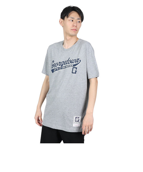 半袖Tシャツ メンズ NCAA SCRIPT GEORGETOW BMTRTP21131-GTWGYHT