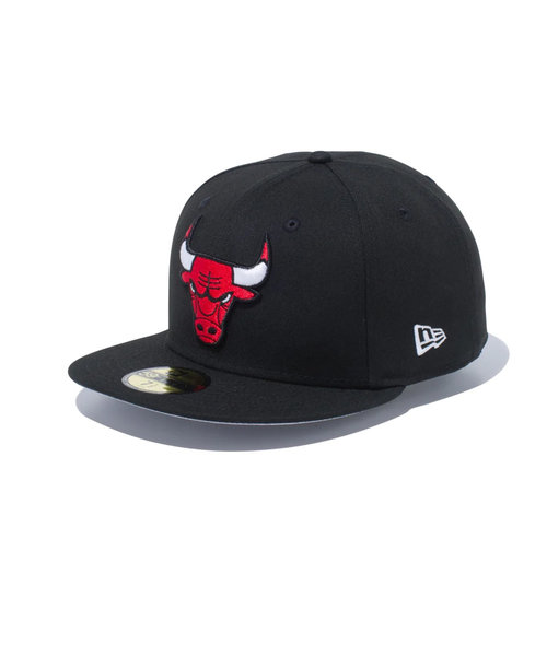ニューエラ（NEW ERA）キャップ 帽子 59FIFTY シカゴ・ブルズ ブラック × チームカラー 13562261
