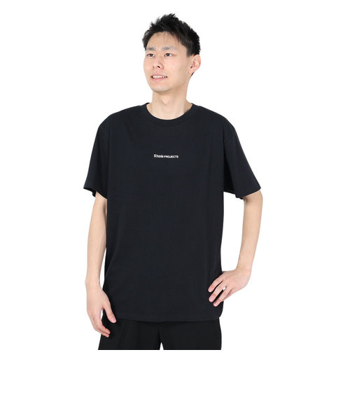 半袖Tシャツ メンズ PROJECTING T-SHIRT RTE-23101-BLK