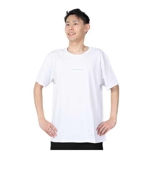 半袖Tシャツ メンズ PROJECTING T-SHIRT RTE-23101-WHT