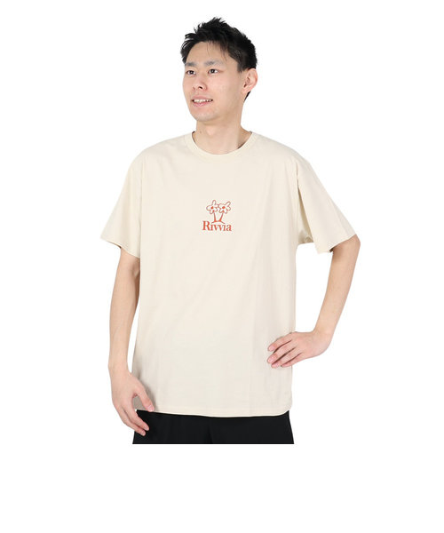 半袖Tシャツ メンズ REVIVAL T-SHIRT  RTE-23204-BONE