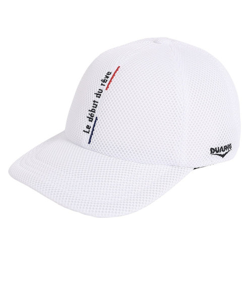 デュアリグ（DUARIG）VERTICAL ロゴ キャップ 3S0003-WACP-897ST WHT 帽子 吸汗速乾