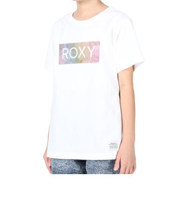 ロキシー（ROXY）半袖Tシャツ キッズ  TIME PASSES  TST231640T WHT