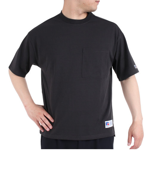 ラッセル（RUSSELL）半袖Tシャツ メンズ コットンライク  RBM23S0009 CGRY