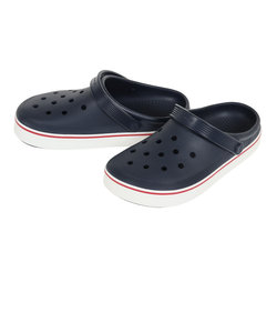 クロックス（crocs）スポーツサンダル オフ コート クロッグ ネイビー レッド 208371-410-2023 速乾性 軽量 厚底 カジュアル レジャー